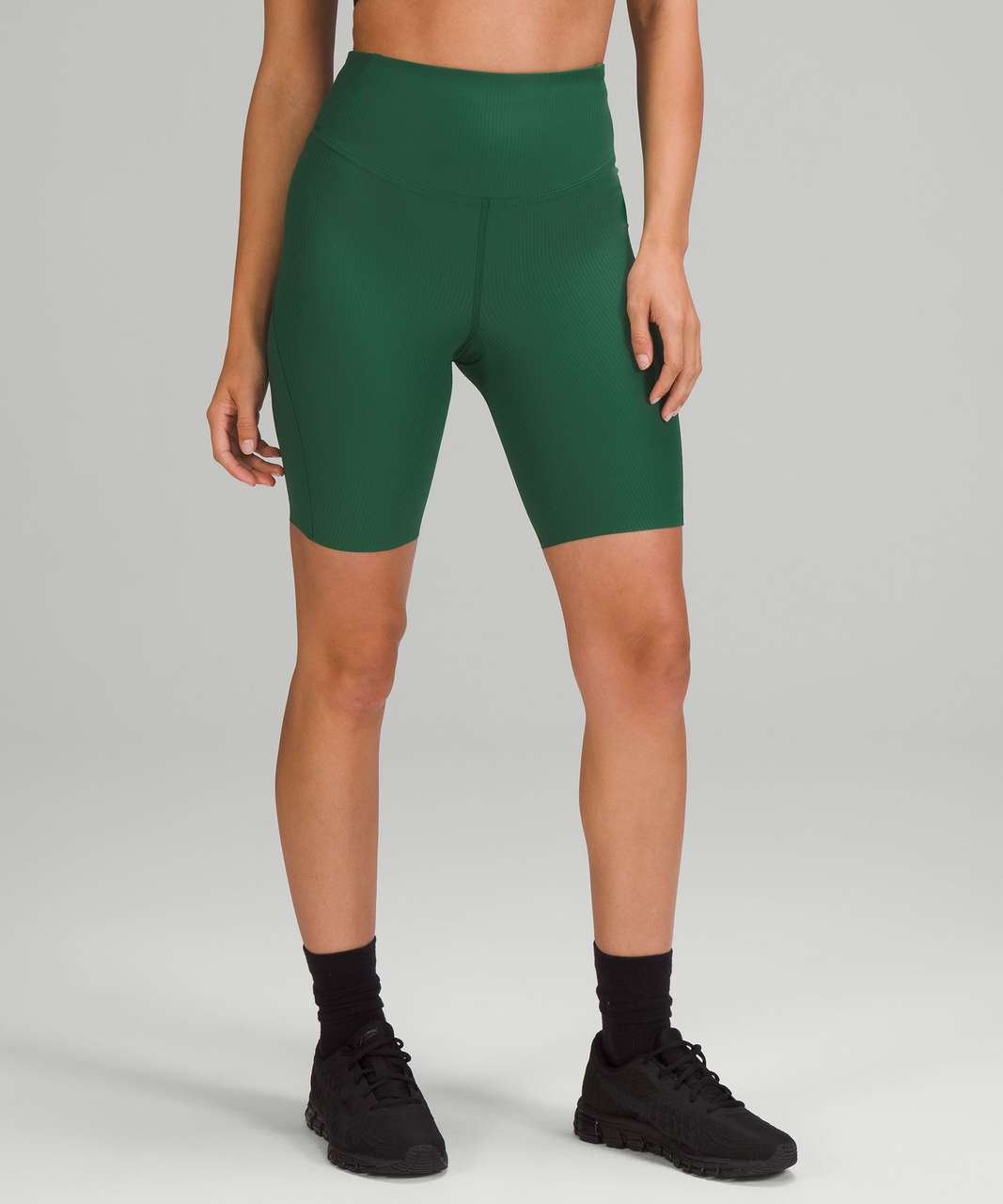 Lululemon Base Pace High-Rise Ribbed Tight 25 - Everglade Green - lulu  fanatics