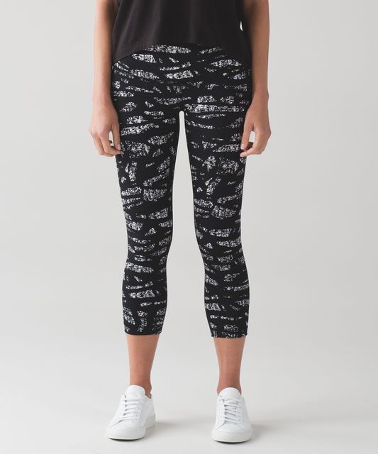 LULULEMON Women's Navy Blue Wunder Under Crop Leggings $118 NEW