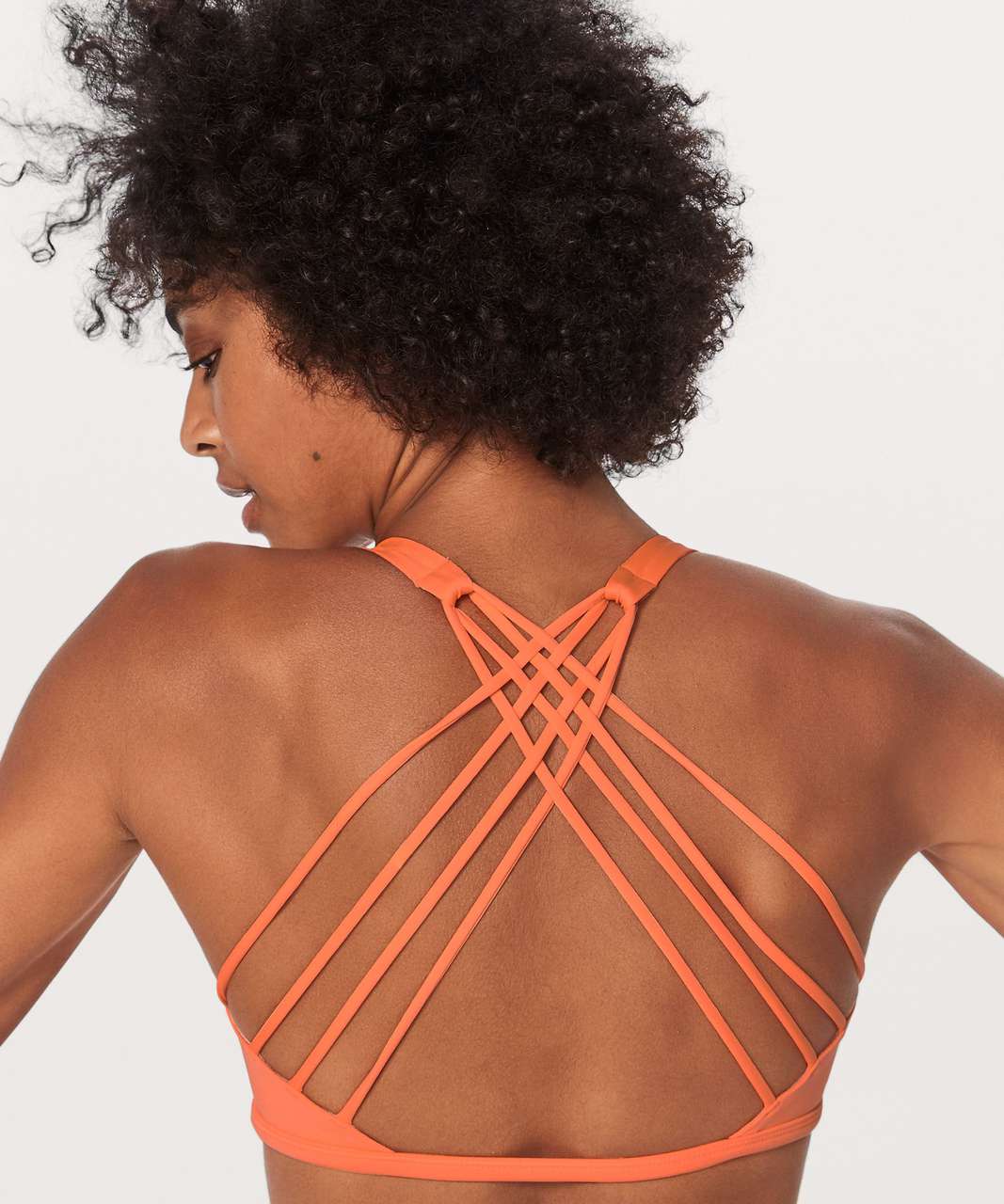 Lululemon Free to Be Bra - Wild *Light Support, A/B Cup - Filtered Orange