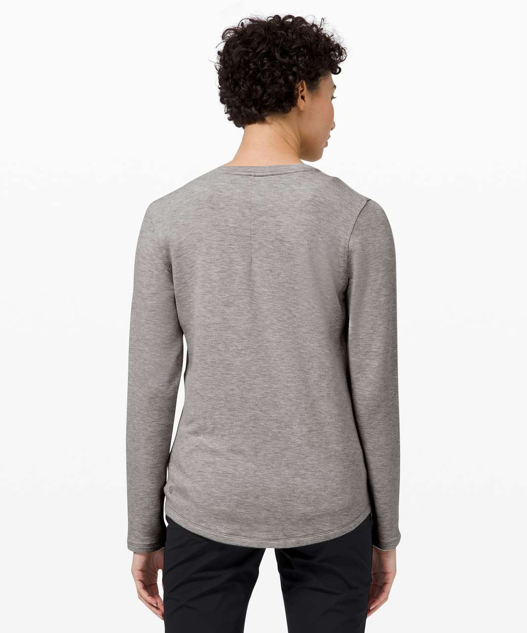 Lululemon Ever Ready Long Sleeve - Heathered Core Light Grey