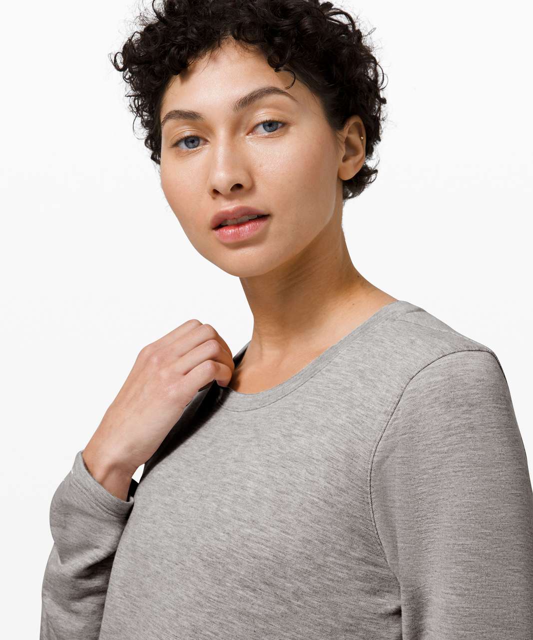 Lululemon Ever Ready Long Sleeve - Heathered Core Light Grey