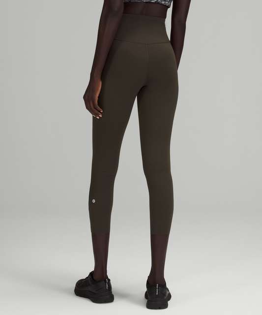 NWT LULULEMON Base Pace HR Crop 23 Tights DKRD Dark Red Size 8