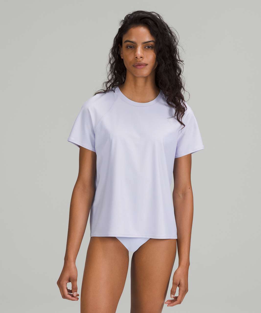 Lululemon Waterside UVP Short-Sleeve Rash Guard - White - lulu