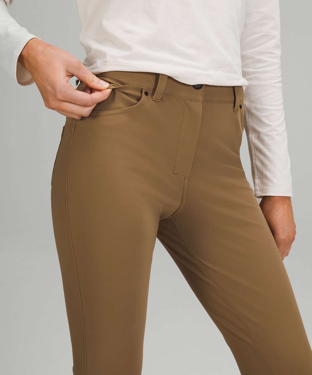 Lululemon City Sleek Slim-Fit 5 Pocket High-Rise Pants - ShopStyle