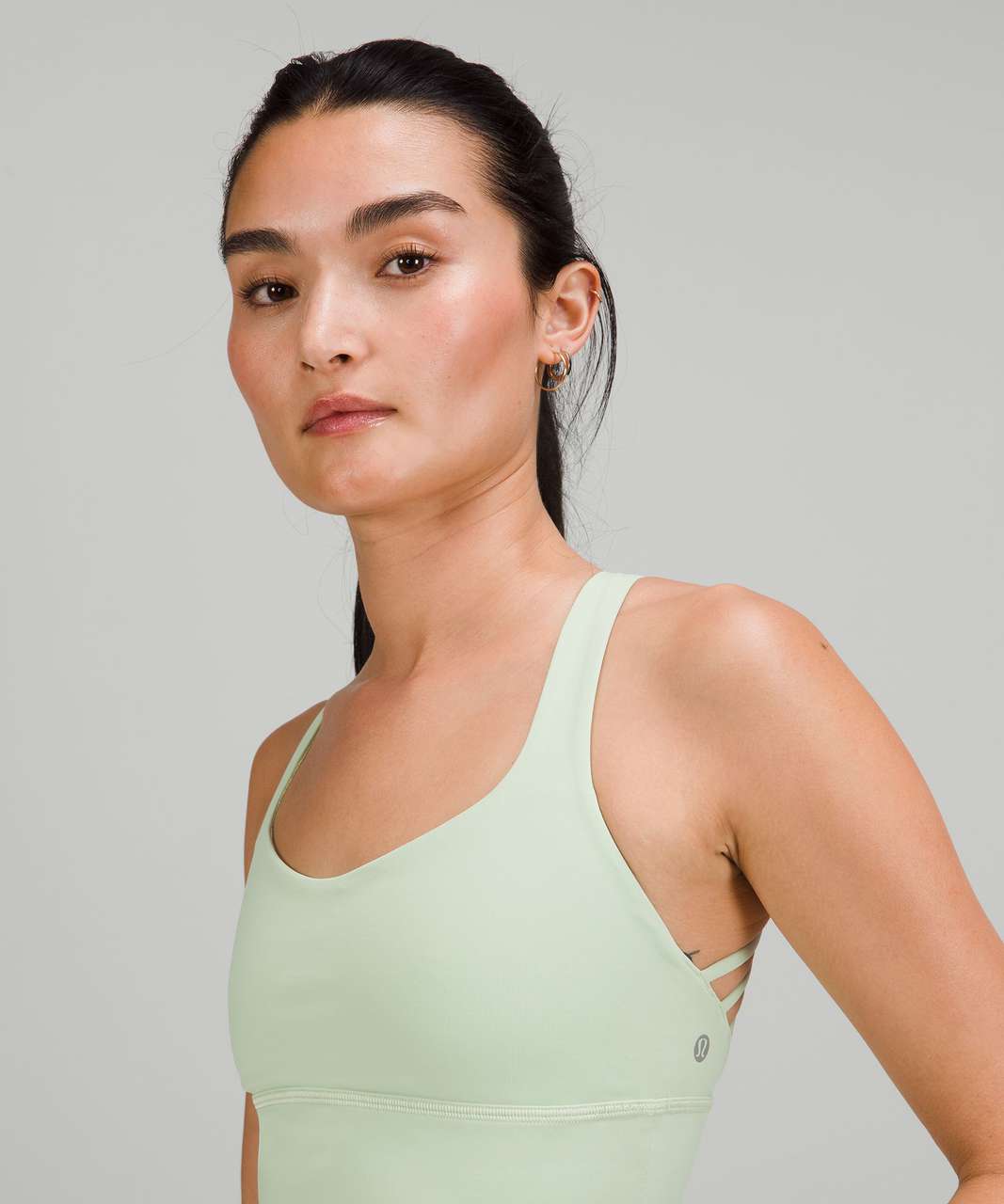 Lululemon Free to Be Longline Bra - Wild *Light Support, A/B Cup - Creamy Mint