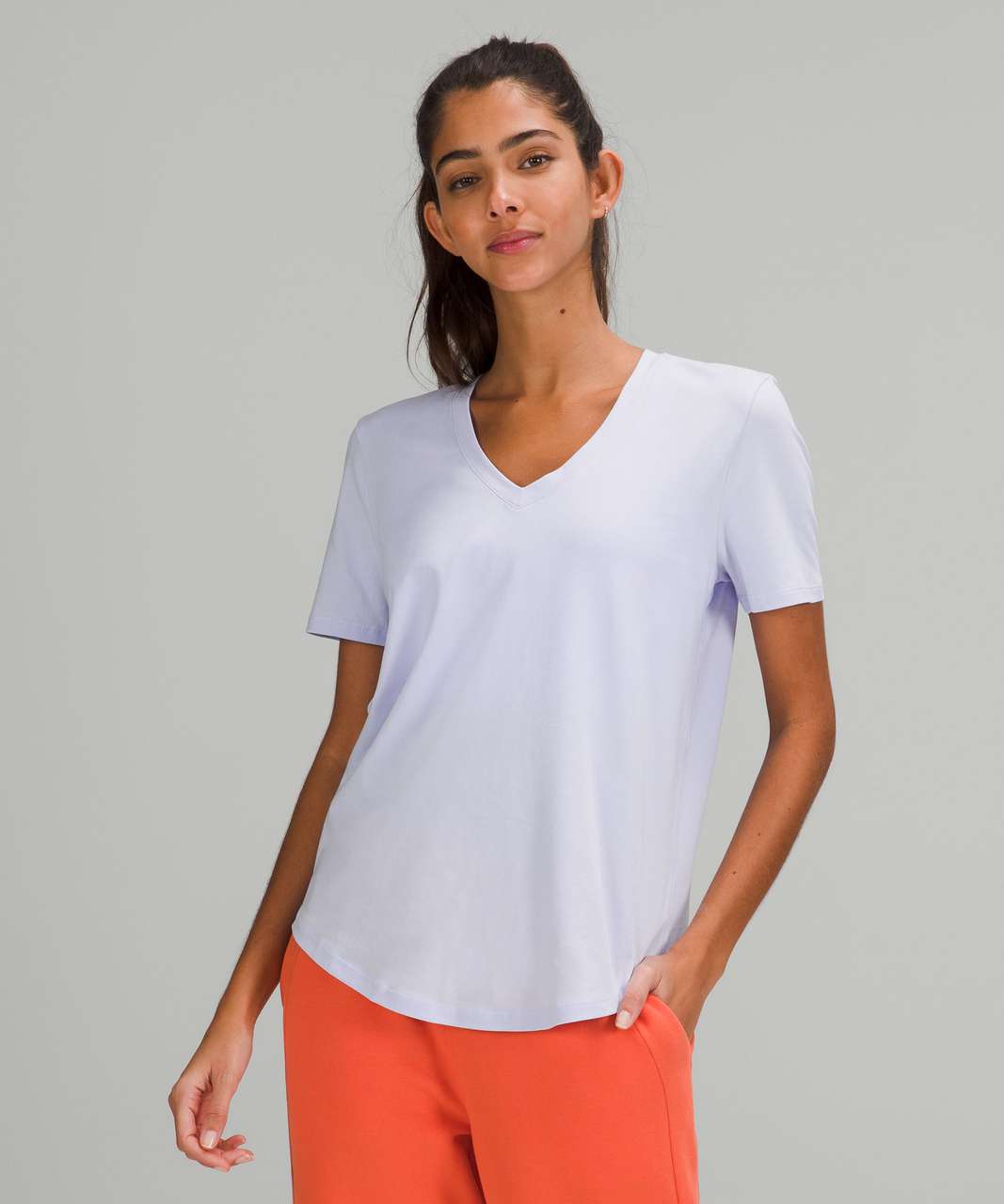 Lululemon Love V-Neck T-Shirt - Pastel Blue