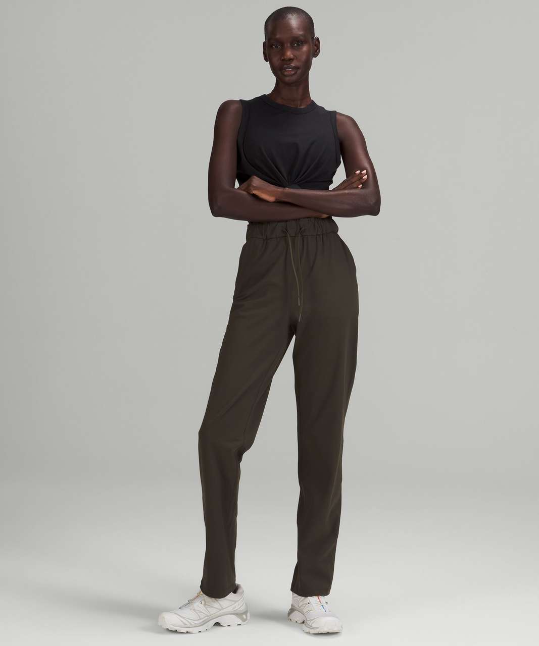 Lululemon Stretch Luxtreme High-Rise Pant *Full Length - Dark Olive - lulu  fanatics