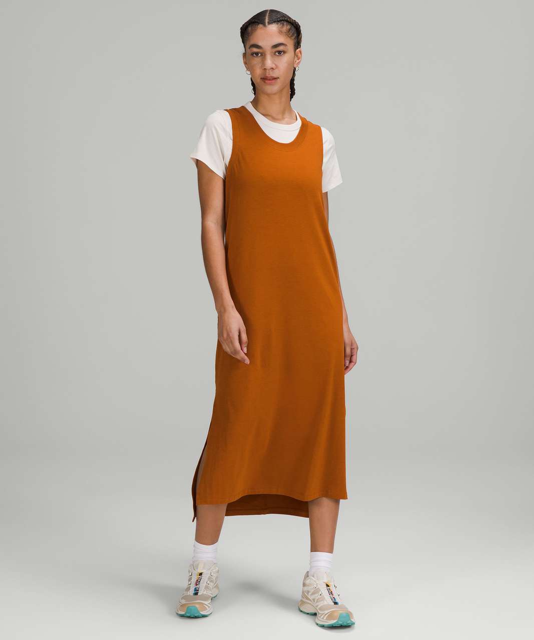 Lululemon All Yours Tank Maxi Dress - Trench - lulu fanatics