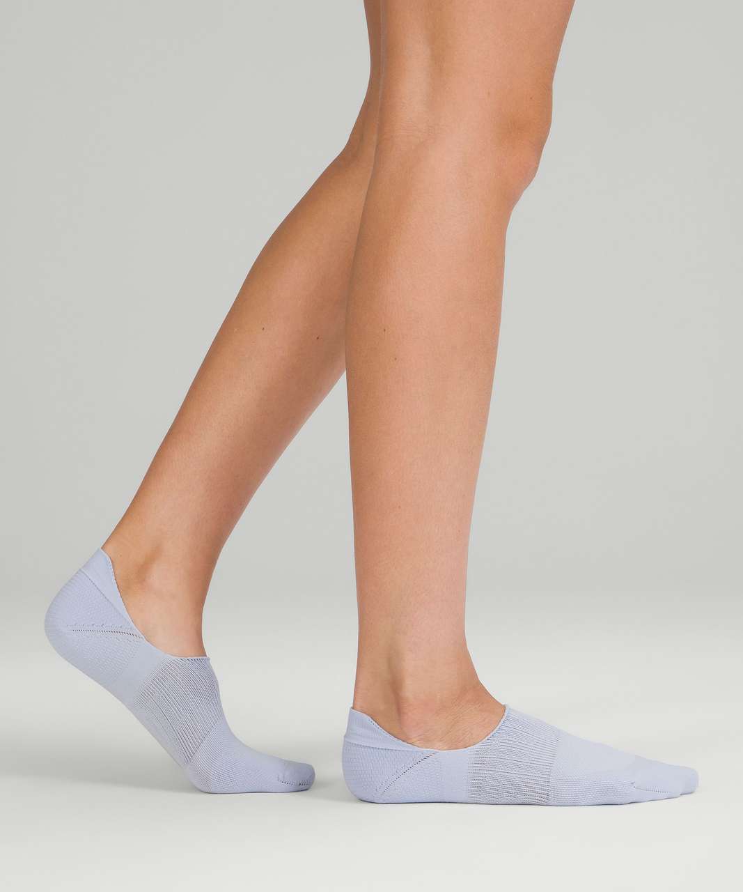 Lululemon Power Stride No-Show Sock with Active Grip 3 Pack - Pastel Blue / Raw Linen / Creamy Mint