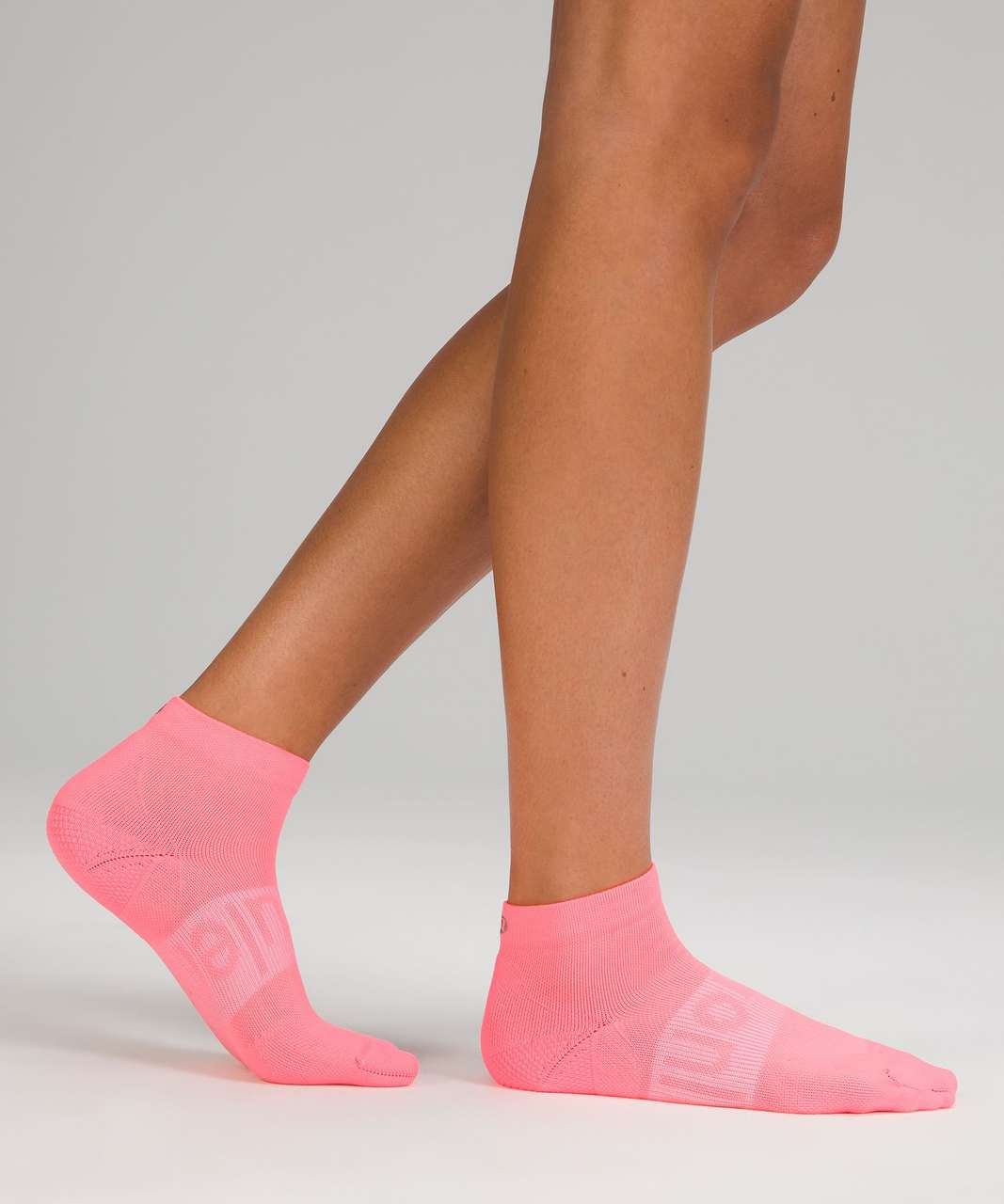 Lululemon Power Stride Ankle Sock 3 Pack - Highlight Pink / Highlight Yellow / Sunset