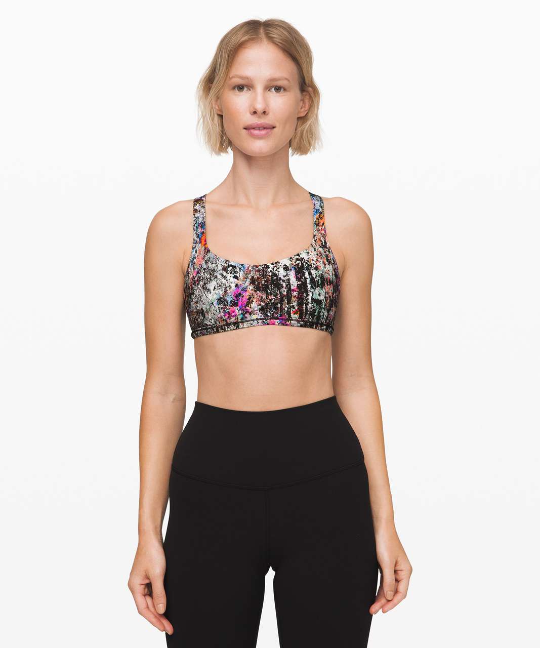 Lululemon Free to Be Bra - Wild *Light Support, A/B Cup - Vitalize Multi