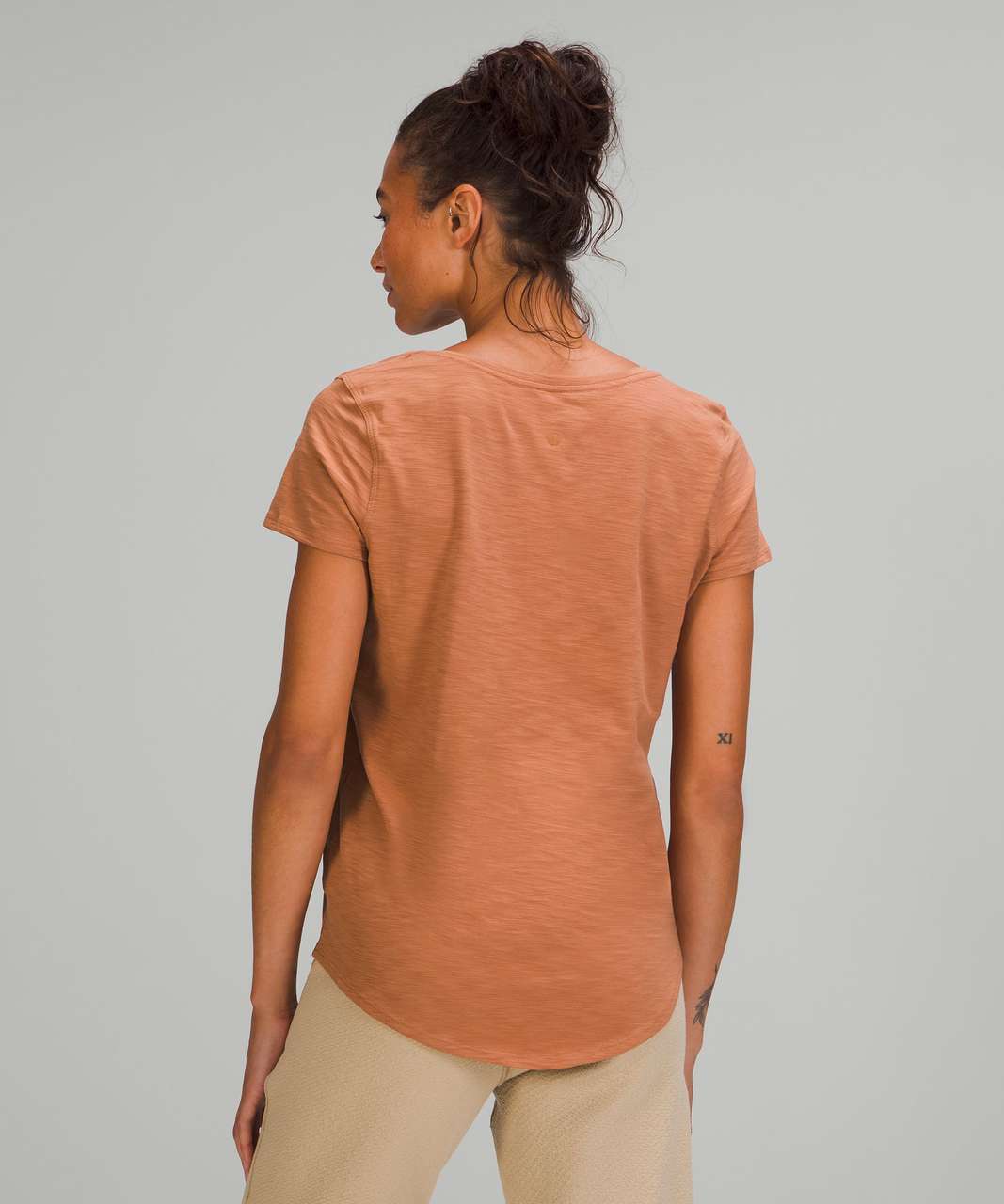 Lululemon Knit Blend Textured Pulllover - Heathered Desert Sun - lulu  fanatics