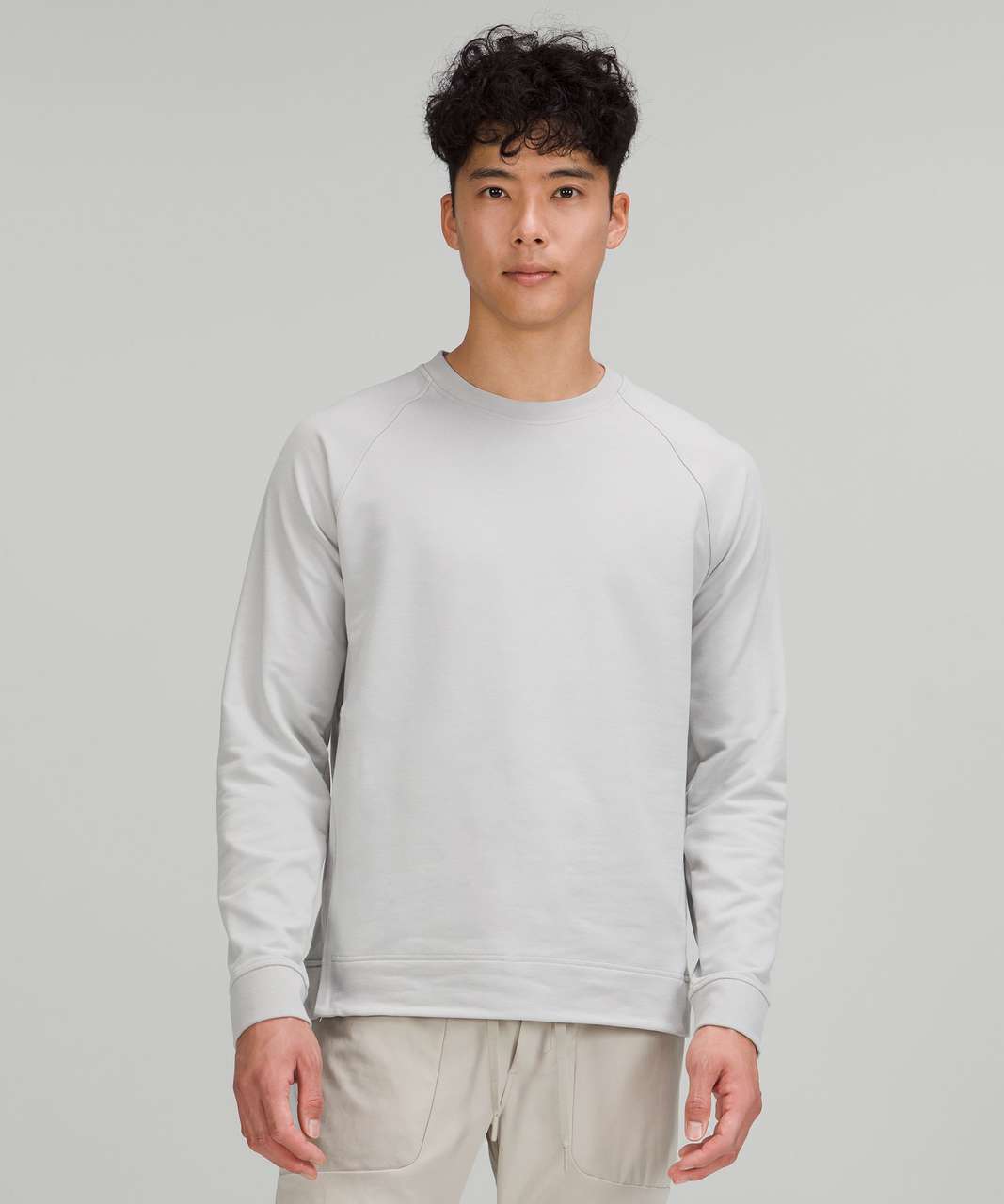 Lululemon Athletica Color Block Solid Gray Silver Sweatshirt Size 8 - 46%  off