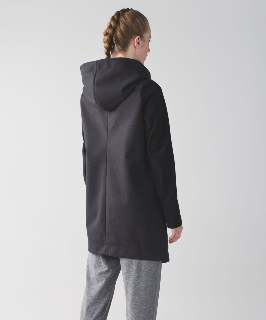 Lululemon Savasana Softshell II - Black / Heathered Deep Coal