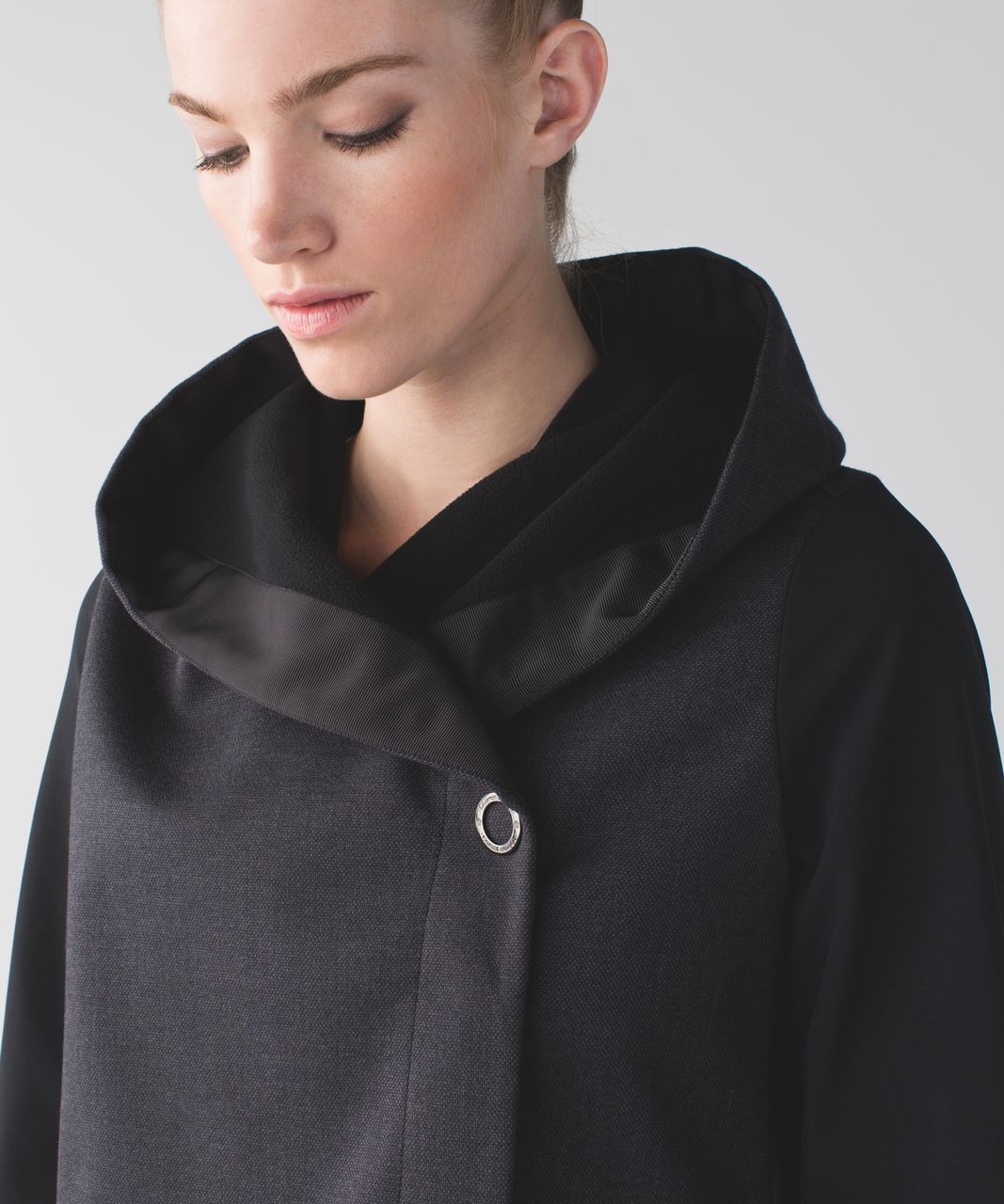 Lululemon Savasana Softshell II - Black / Heathered Deep Coal