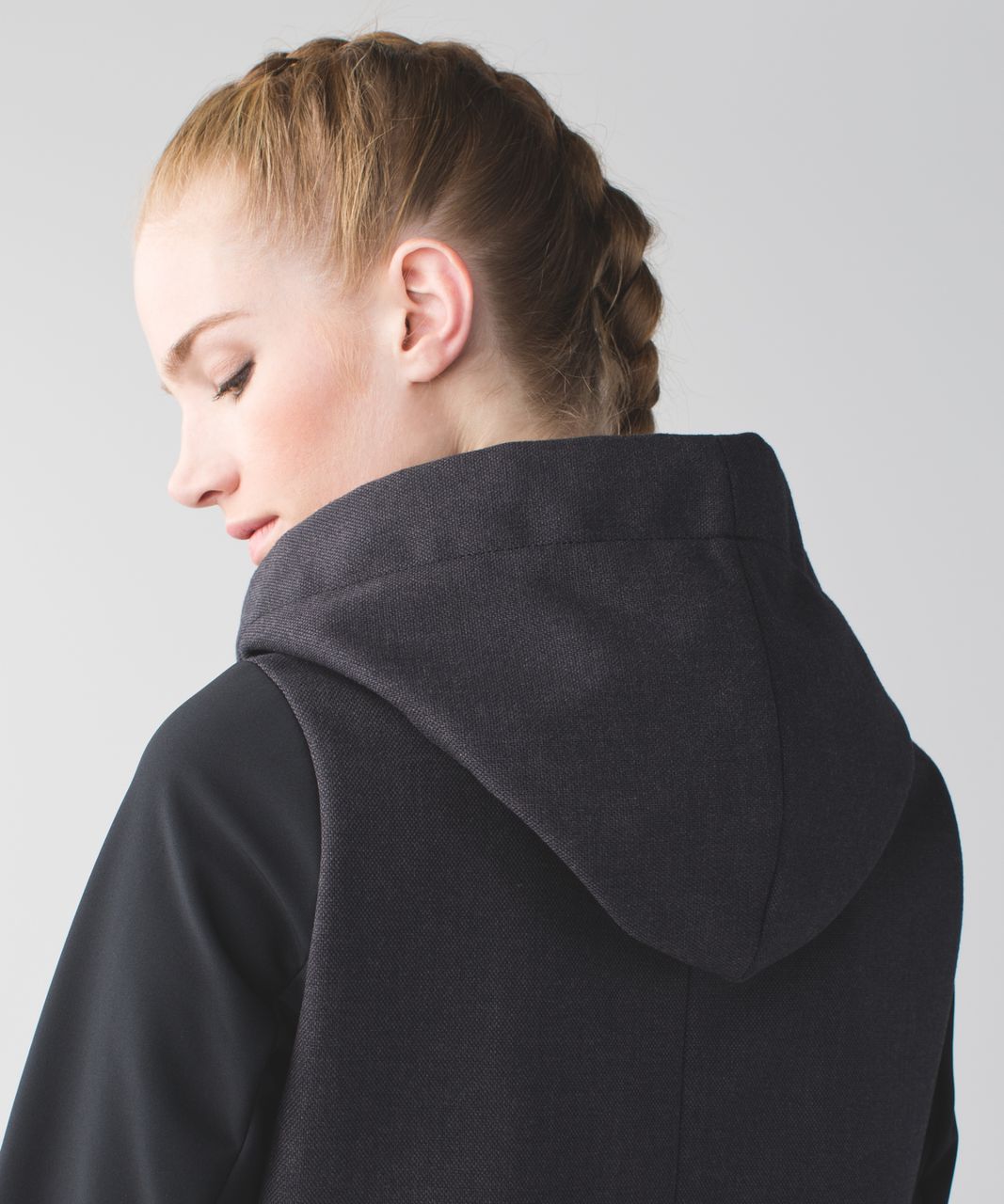 Lululemon Savasana Softshell II - Black / Heathered Deep Coal