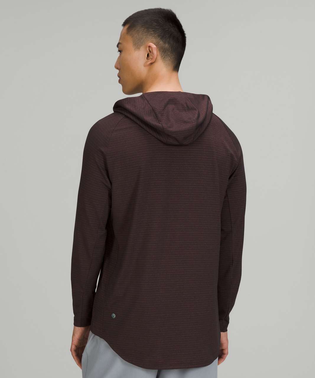 Lululemon Drysense Training Hoodie - Black / Cassis