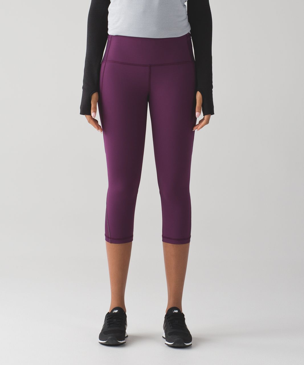 Lululemon Free Runner Crop - Plum