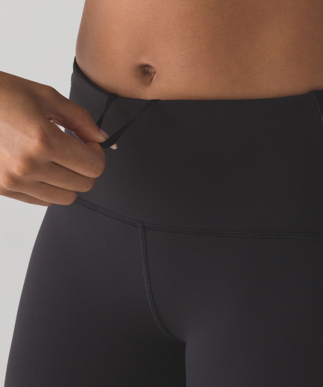 Lululemon Free Runner Crop - Black - lulu fanatics