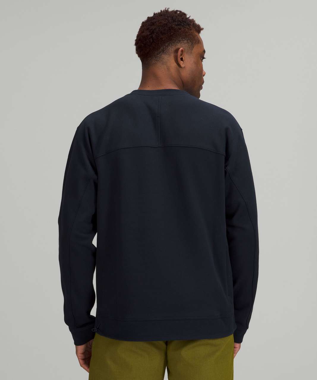 Lululemon French Terry Oversized Long Sleeve Crew - Classic Navy