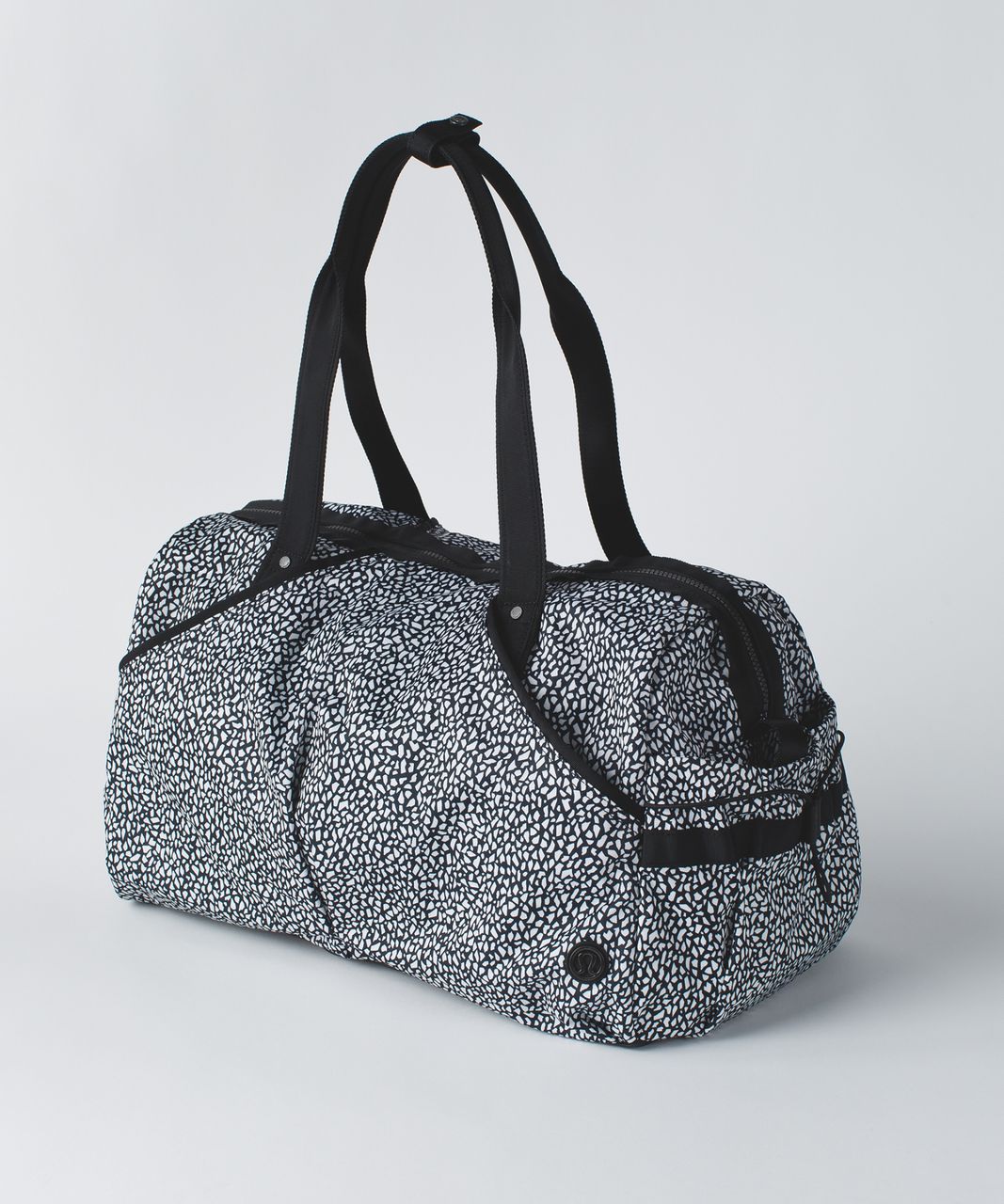 Lululemon Extra Mile Duffel - Miss Mosaic Black / Black