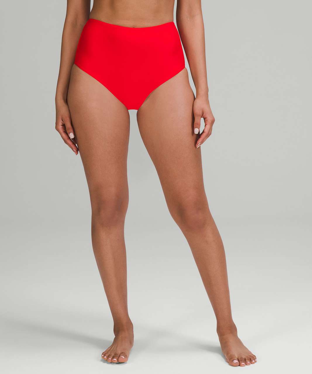 Soma Soma Swim Perfect High-Waist Bikini Swim Bottom, BREEZY PALM, Size S