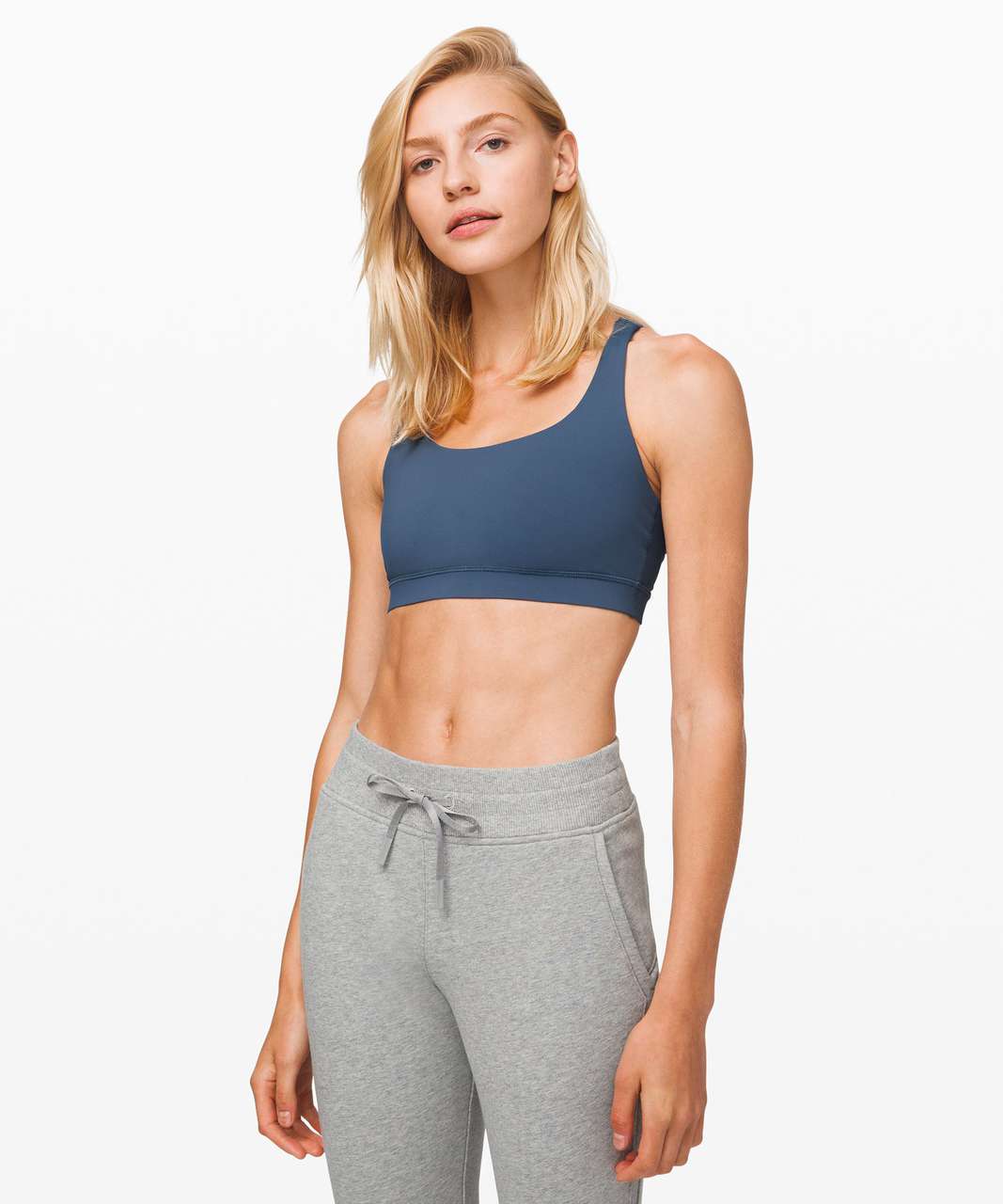 Lululemon Energy Bra *Medium Support, B–D Cups - Code Blue