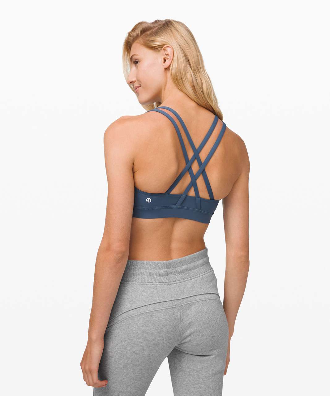 Lululemon Energy Bra *Medium Support, B–D Cups - Code Blue - lulu fanatics