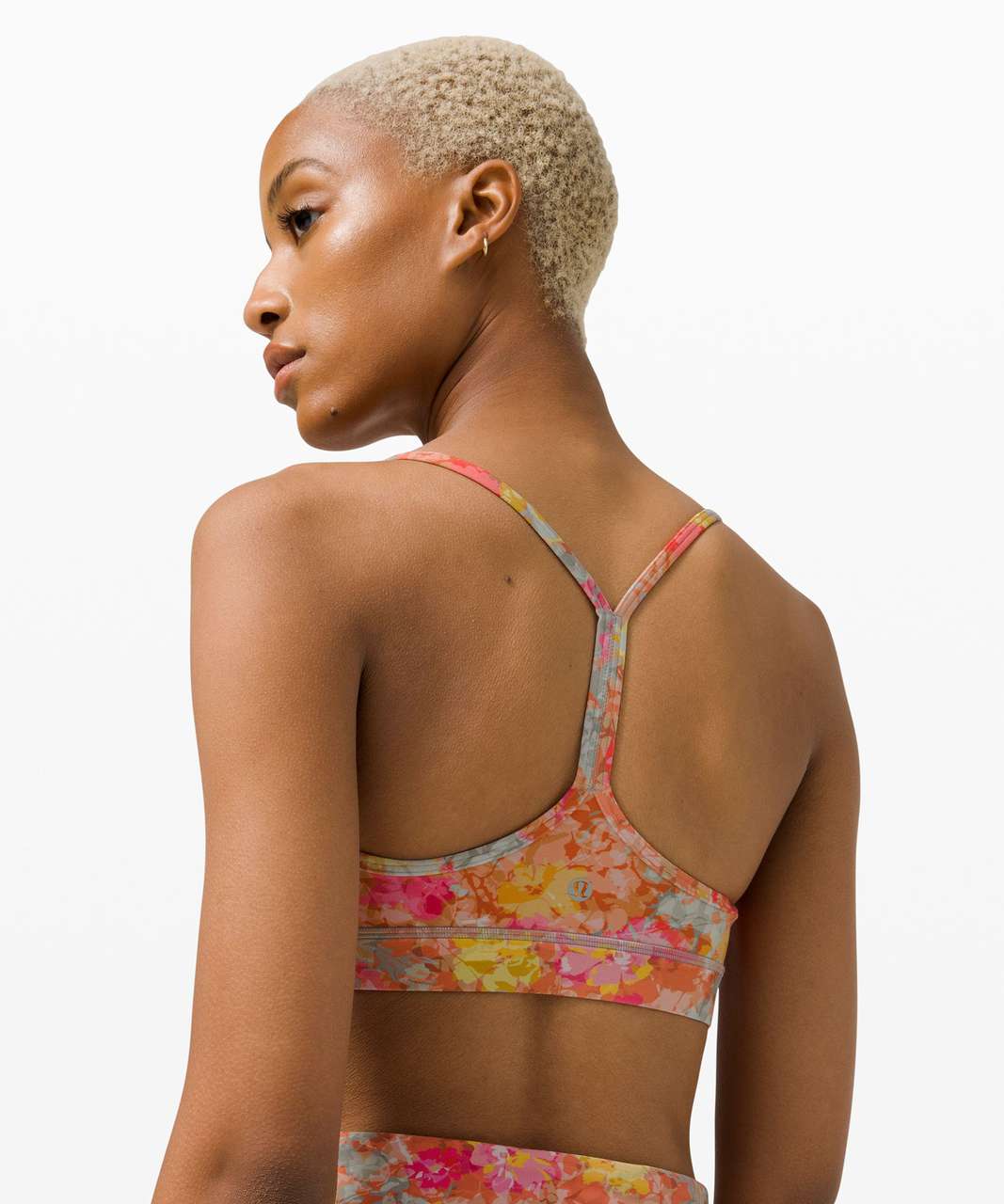 Lululemon Flow Y Nulu Bra *Light Support, A–C Cups - Inflorescence Multi