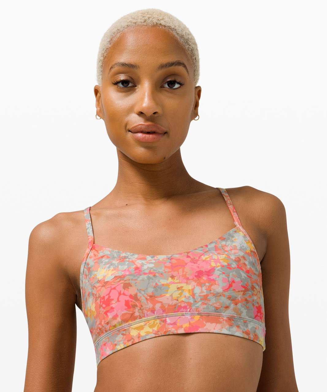 Lululemon Flow Y Nulu Bra *Light Support, A–C Cups - Inflorescence Multi