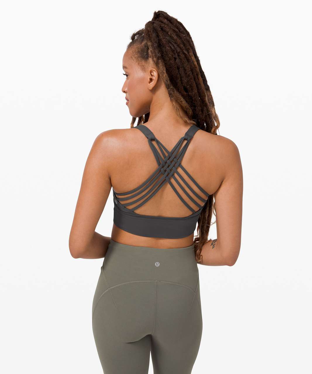 Lululemon Free to Be Bra *Wild Long Line - Black - lulu fanatics