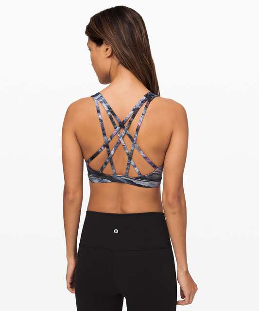 Lululemon Free To Be Serene Bra Long Line*light Support, C/d Cup (online  Only) In Wild Bluebell