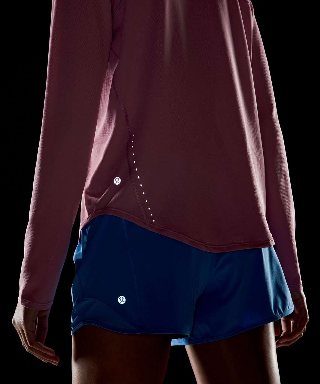 Lululemon High Neck Running and Training Long Sleeve Shirt - Pink Taupe -  lulu fanatics