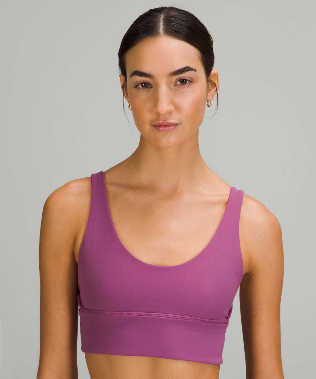 PLUM RIBBED ASYMMETRICAL SPORTS BRA