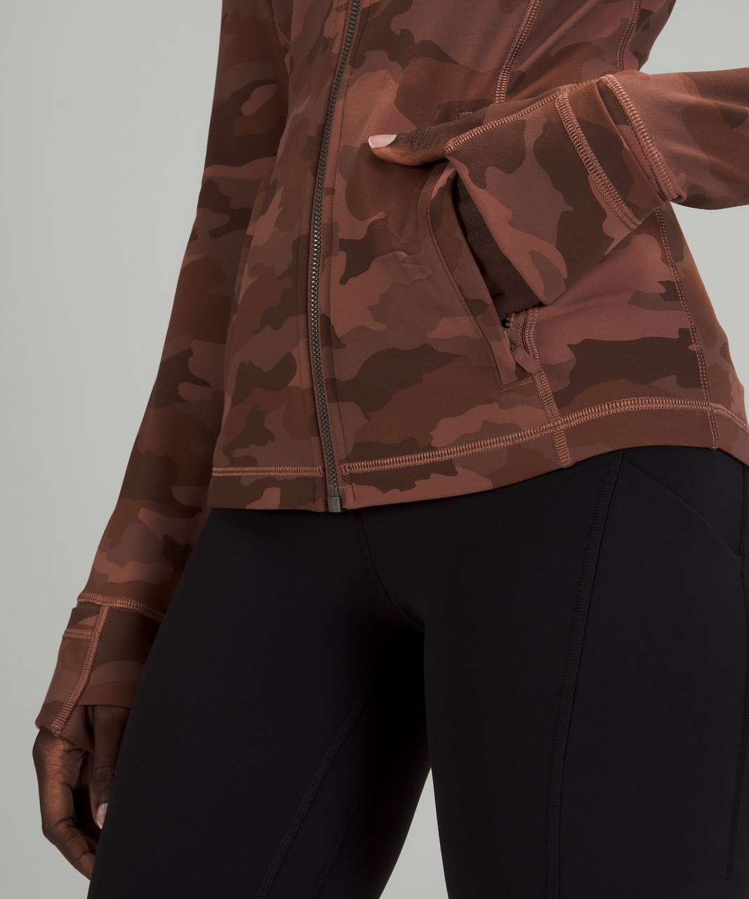 Lululemon Hooded Define Jacket *Nulu - Heritage 365 Camo Roasted Brown Multi