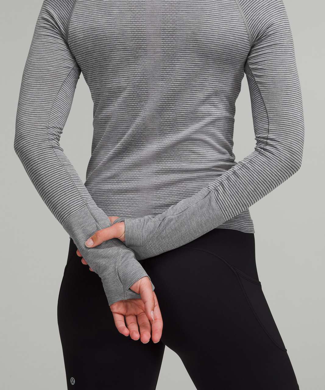 Lululemon Swiftly Tech Long Sleeve Shirt 2.0 *Race Length - Particolour  Everglade Green / Black Size 8 - $71 - From A