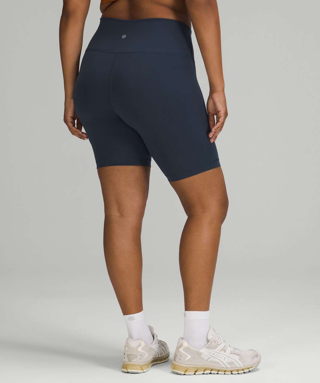 Lululemon Wunder Train High-Rise Short 8 - Mineral Blue - lulu fanatics