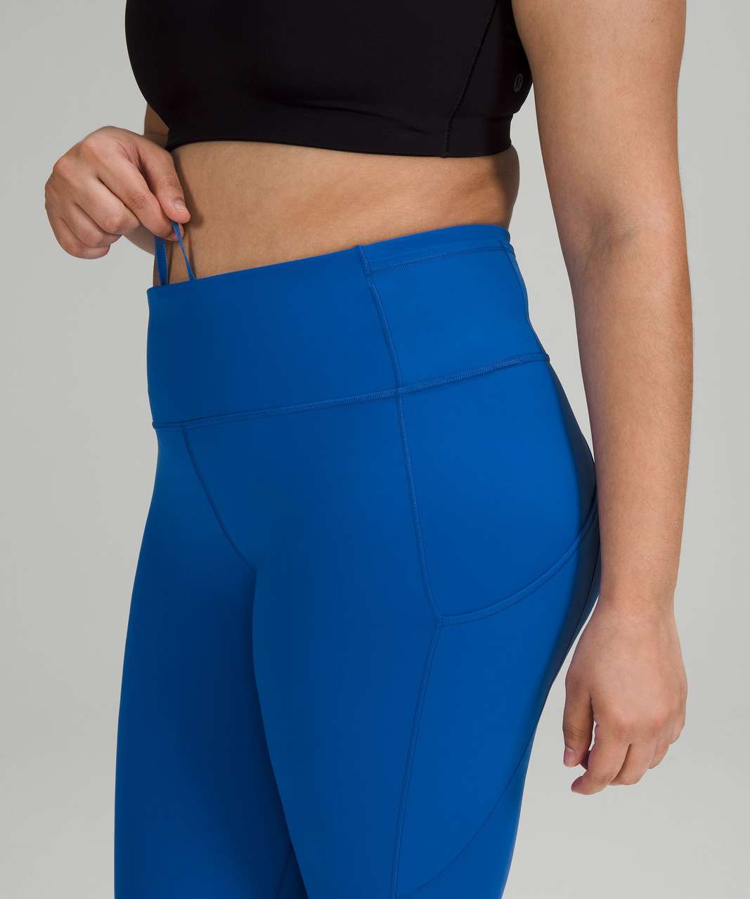 Lululemon Fast and Free High-Rise Tight 25" - Blazer Blue Tone