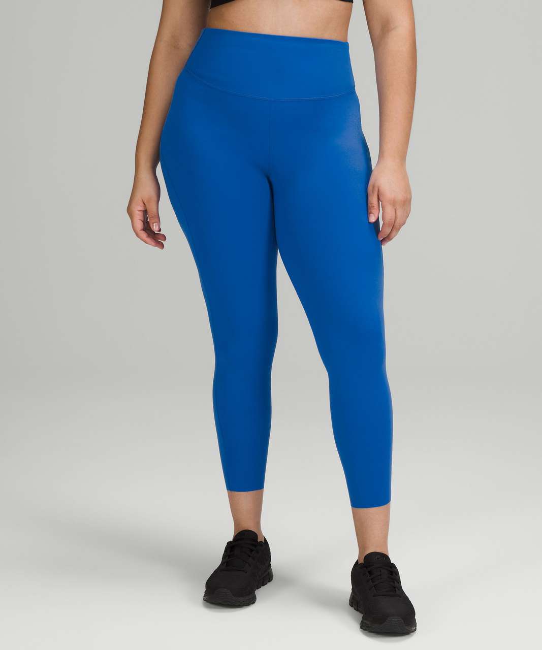 Lululemon Base Pace High-Rise Tight 25 Two-Tone Ribbed (Green Jasper/Blue  Chill) - Size 4, Women's Fashion, Activewear on Carousell