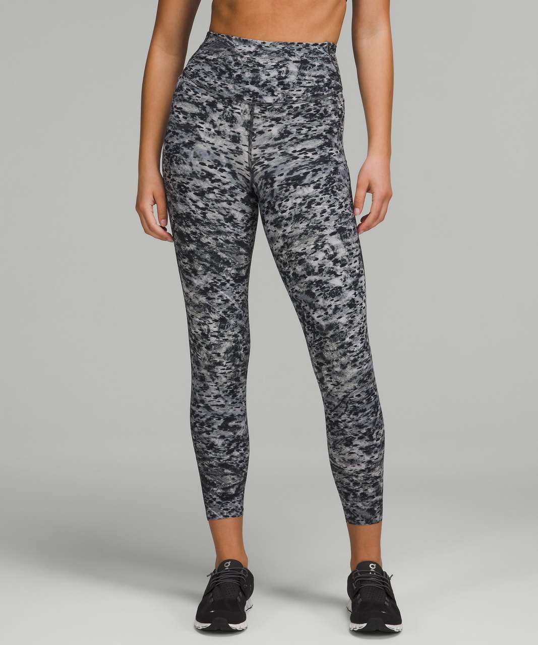 NWT Lululemon Base Pace High Rise Tight 25 Intertwined Camo Olive