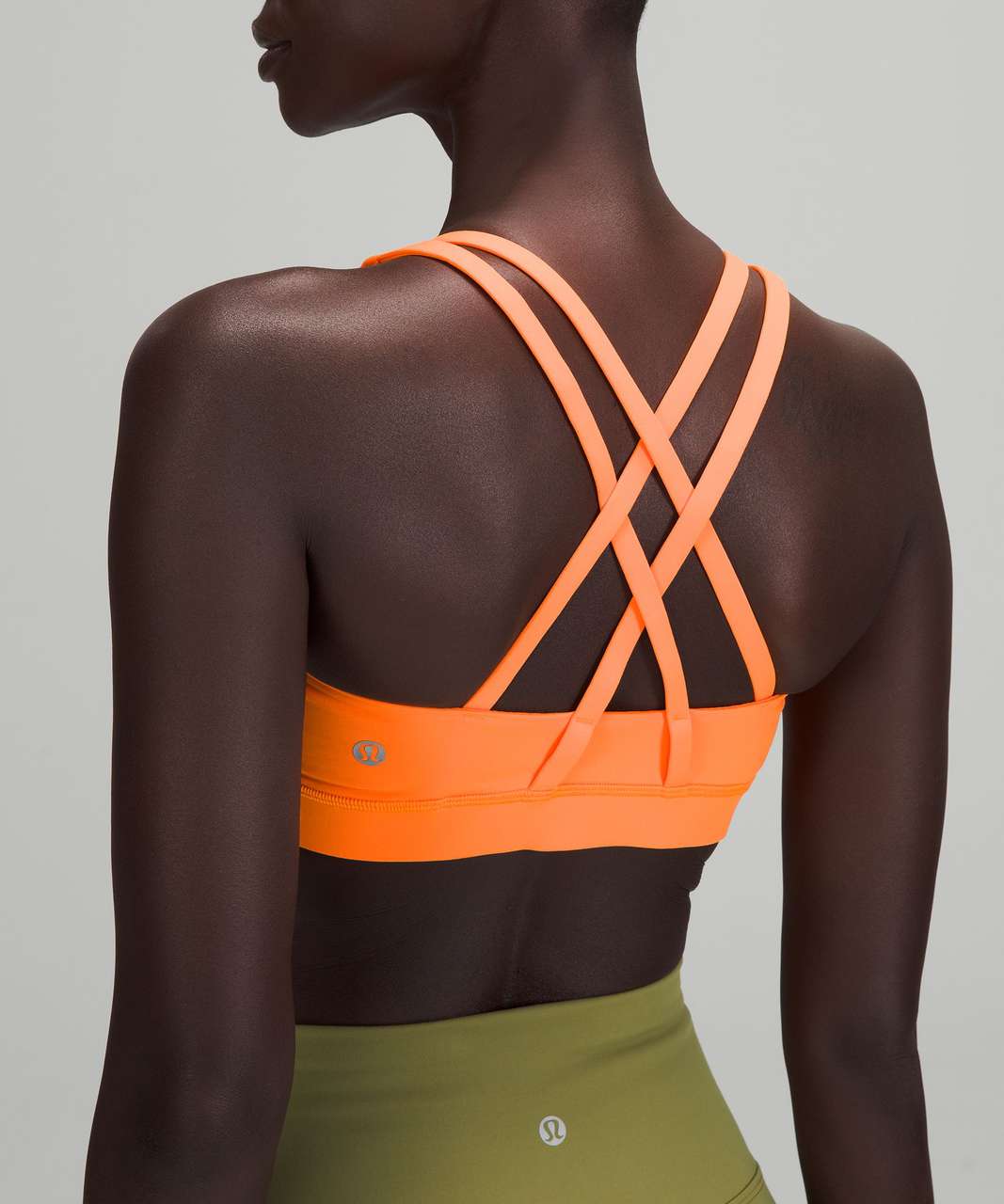 Reversible Sports Bra - Aqua Dream and Orange Soda