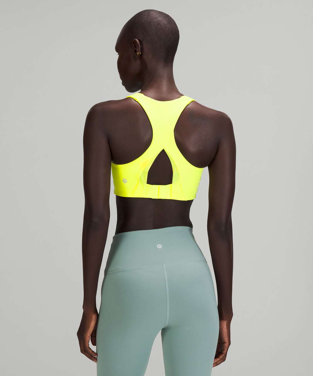 Lululemon Invigorate Bra with Clasp *High Support, B/C Cup - Electric Lemon