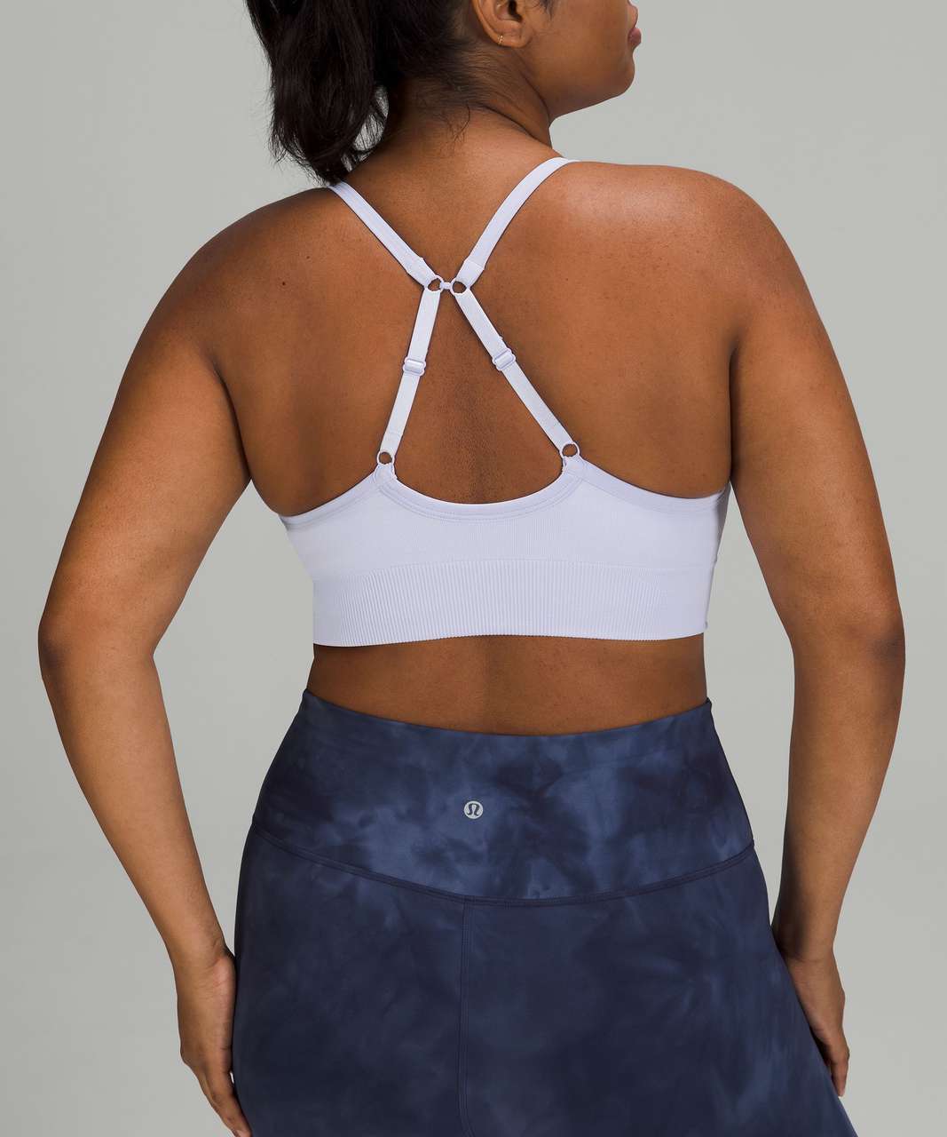 Lululemon Ebb to Street Bra *Light Support, C/D Cup - Pastel Blue