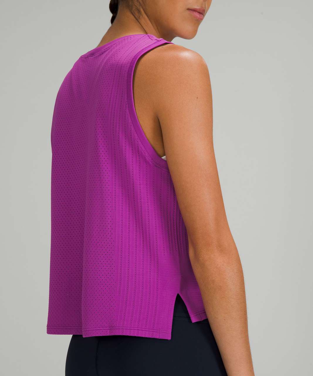 Lululemon Train to Be Tank Top - Vivid Plum / Vivid Plum