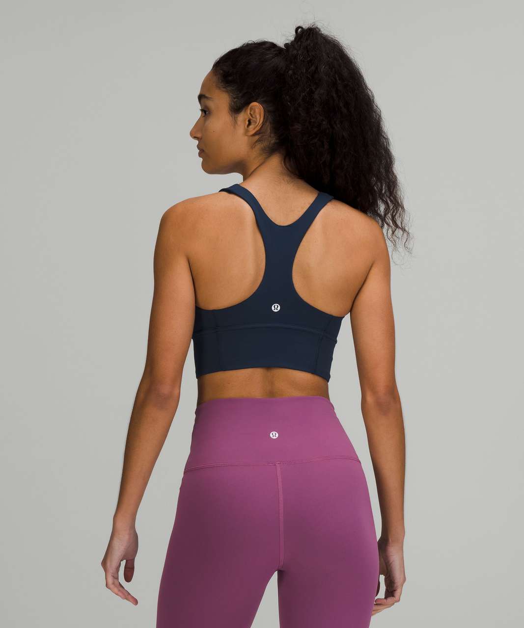 Lululemon Wunder Train Strappy Racer Bra *Light Support, C/D Cup - Pitch  Blue - lulu fanatics