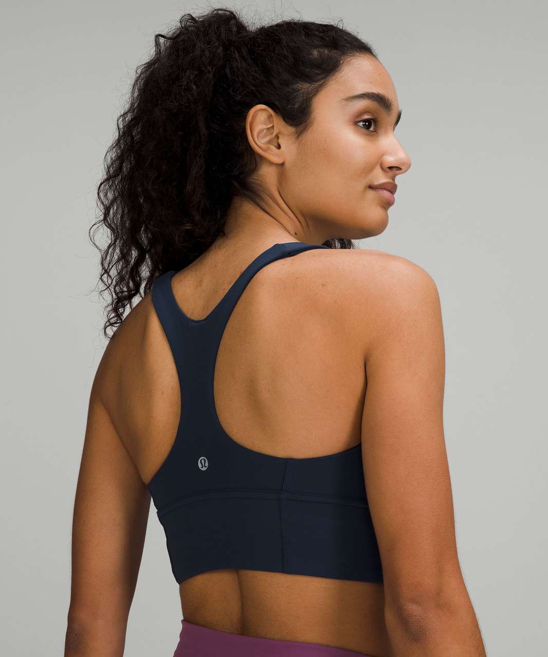 Lululemon Wunder Train Longline Bra *Medium Support, C/D Cup - Mineral Blue