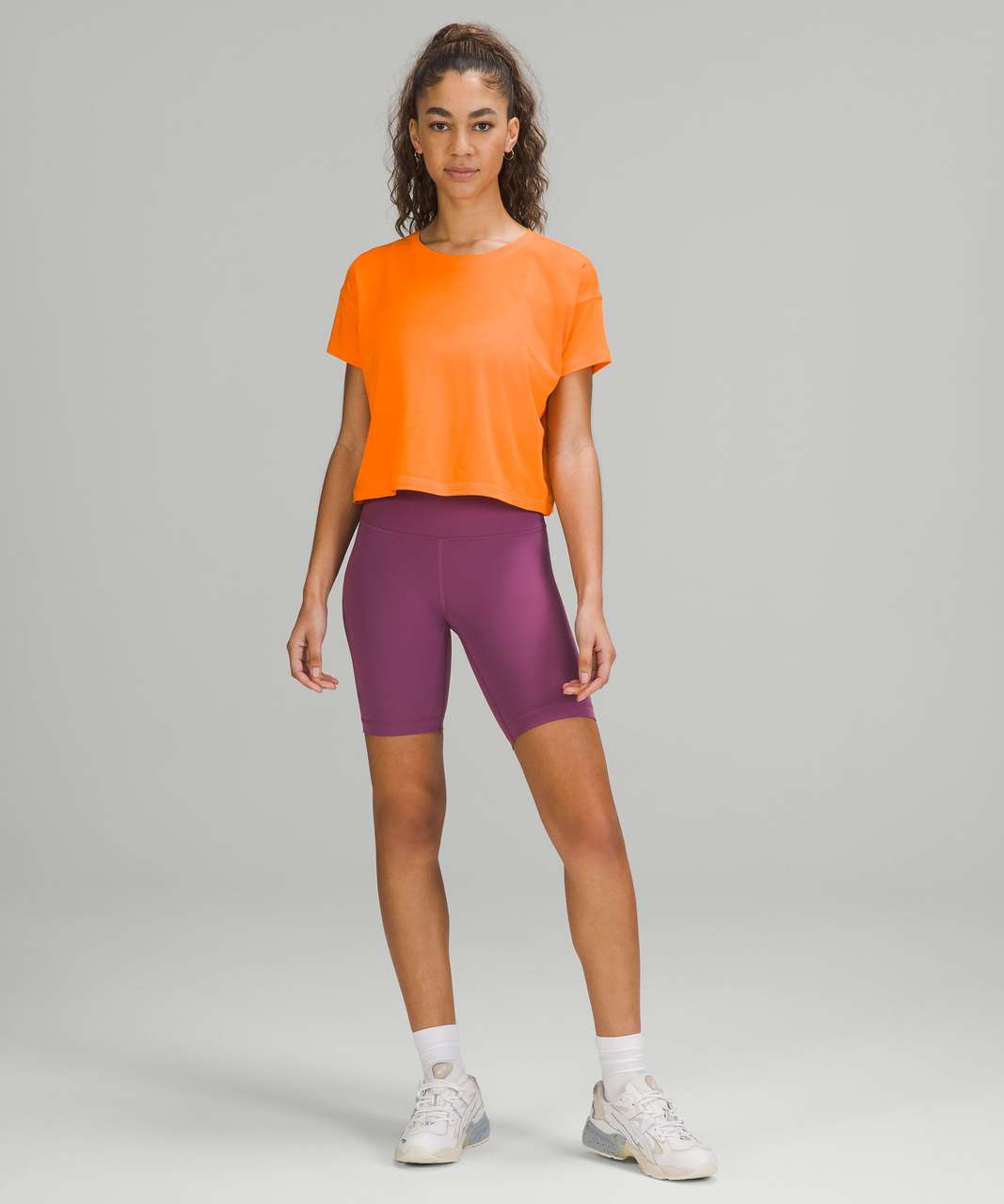 Lululemon Cates T-Shirt - Orange Soda - lulu fanatics