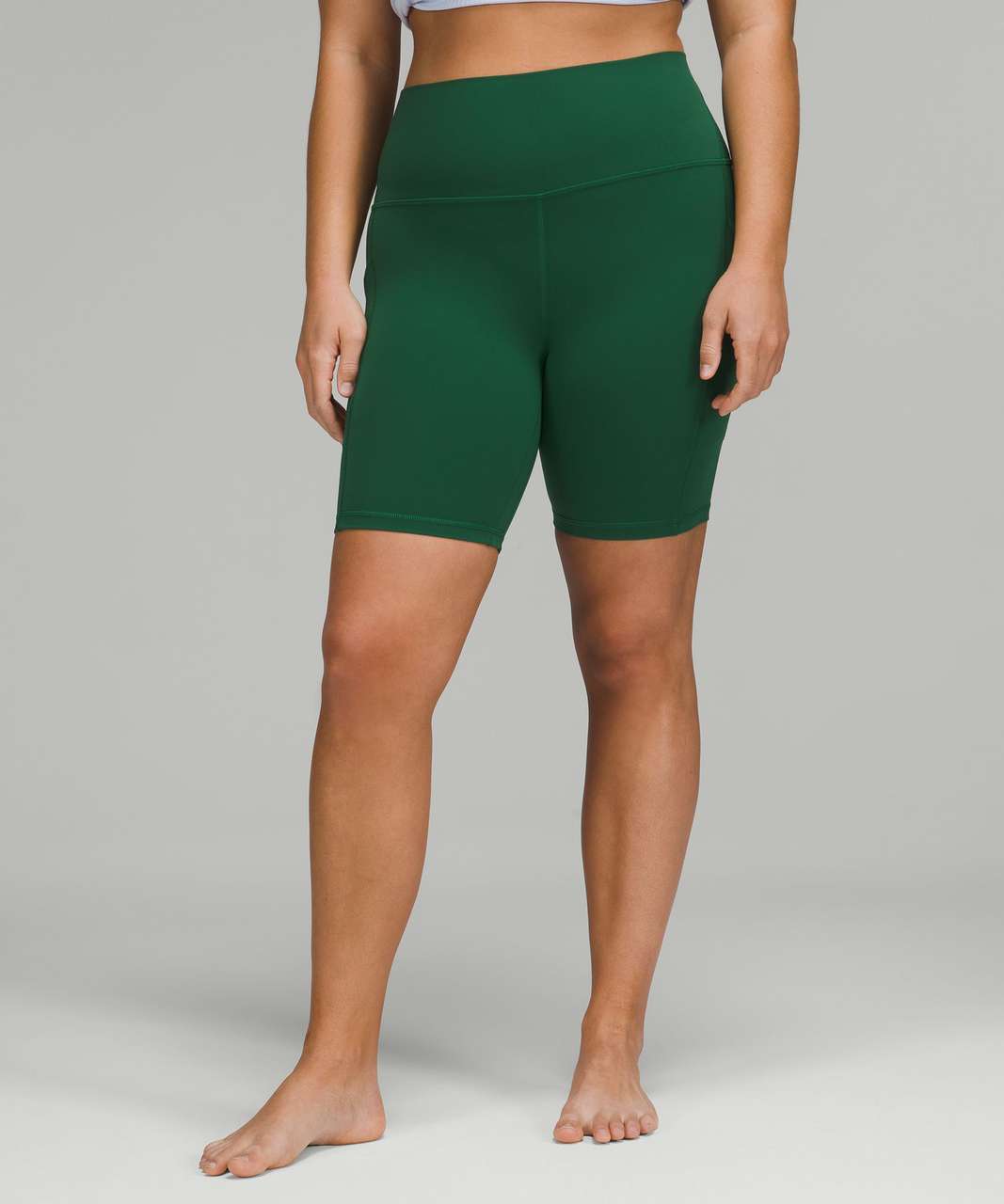 Lululemon Align High-Rise Short with Pockets 8" - Everglade Green