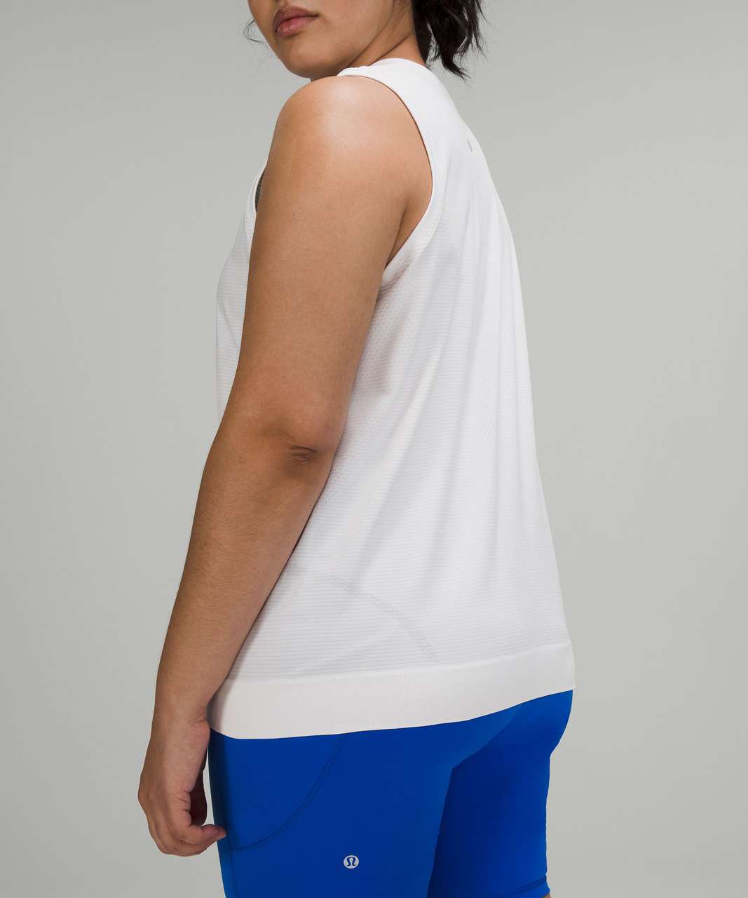 Lululemon Swiftly Relaxed Muscle Tank Top - White / White