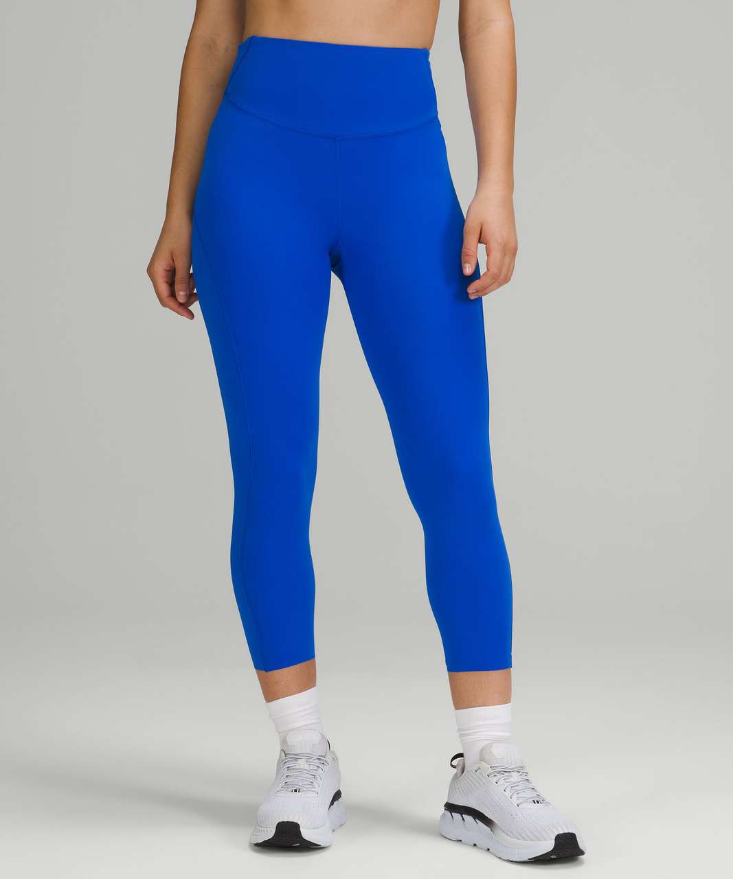 Lululemon Base Pace High-Rise Crop 23 - Blazer Blue Tone - lulu